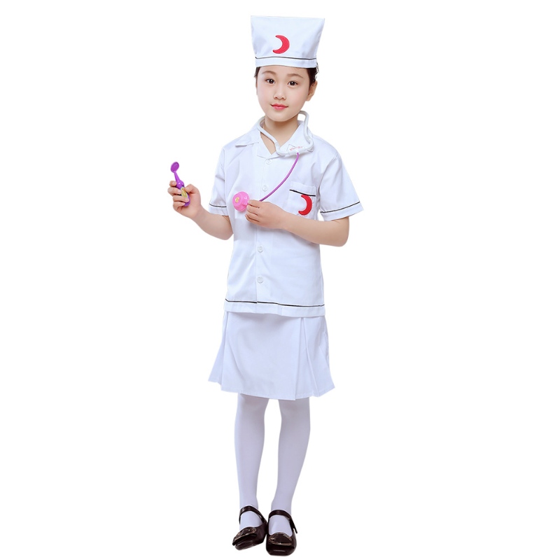 Kind rollenspel kostuums dokter verpleegkundige verkleed speelset kits