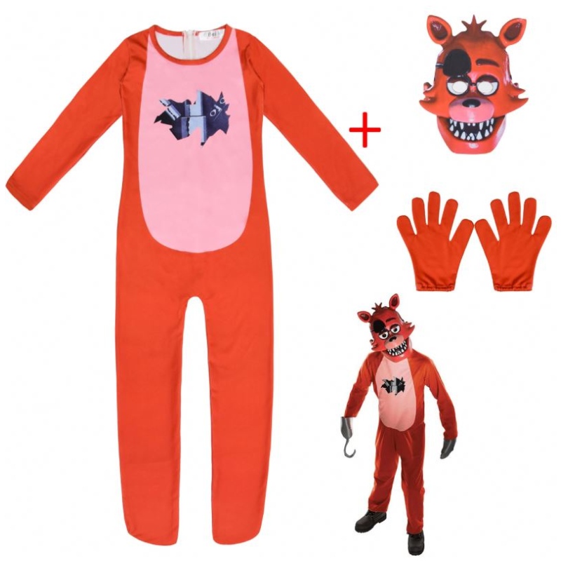 Kids jongensmeisjes anime cosplay Halloween kostuum horror bodysuit cosplay jumpsuits