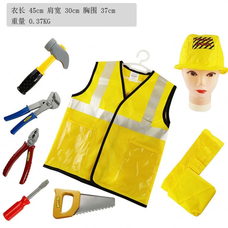 Nieuw ontwerp cosplay kostuum dokter verpleegkundige brandweerman kleding kinderen professionele kleding met fabrieks directe prijs