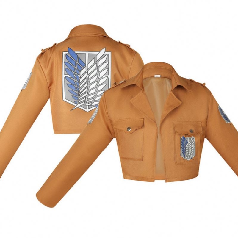 Attack on Titan Cosplay Shingeki No Kyojin Jacket Recon Corps Lederen rok Hookshot Bordels Suspenders Ackerman Costume Hot Anime