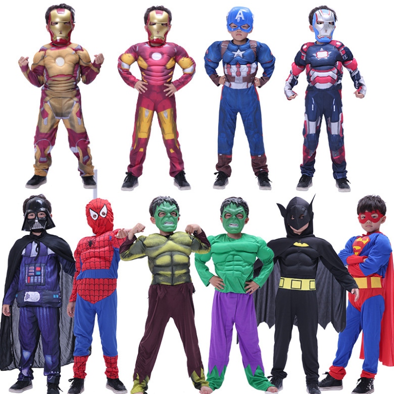 Fashion Cool American Movie Super Hero Cosplay Costume For Kids Party Idea