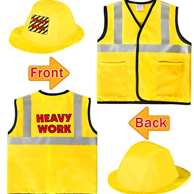 Kids Engineer Role Veterinary Costume Children's Professional Experience Play Halloween Costume with Props