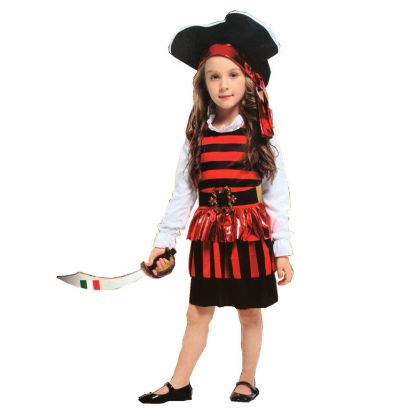 Amazon Hot Sale Cosplay Costume Halloween Piraten feestkleding voor kinderen