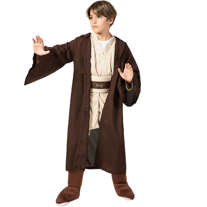 Classic Child \\ 's Hooded Jedi Robe Halloween Cosplay kostuum voor kinderen