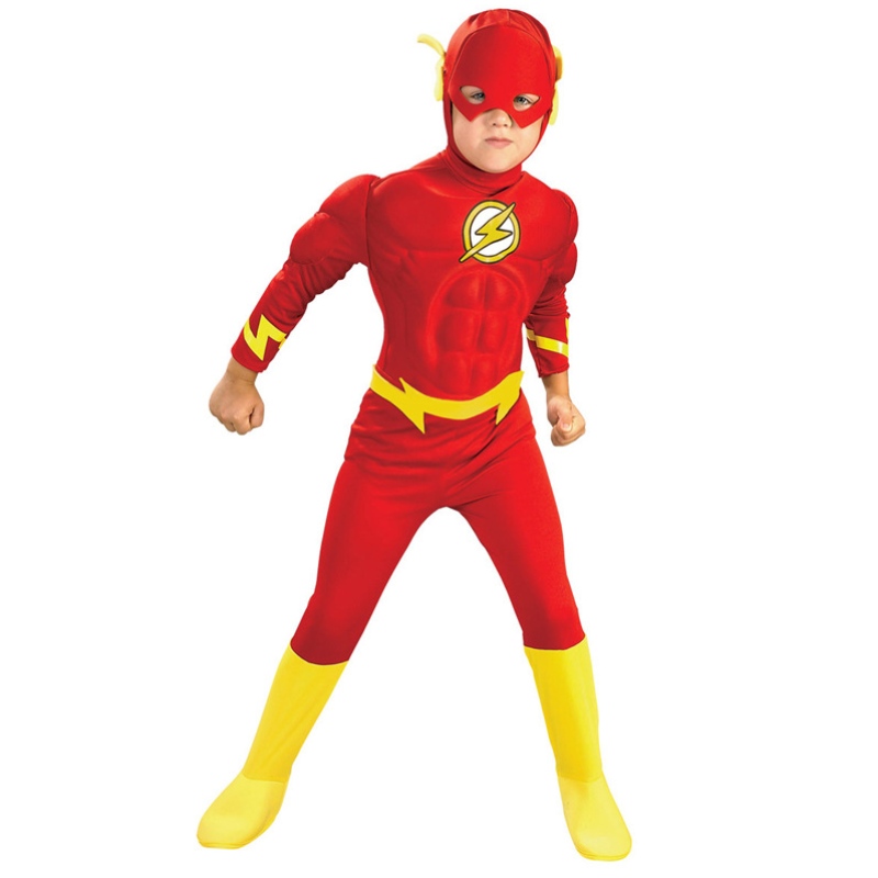 Uperheroes Flash Deluxe Child -kostuum