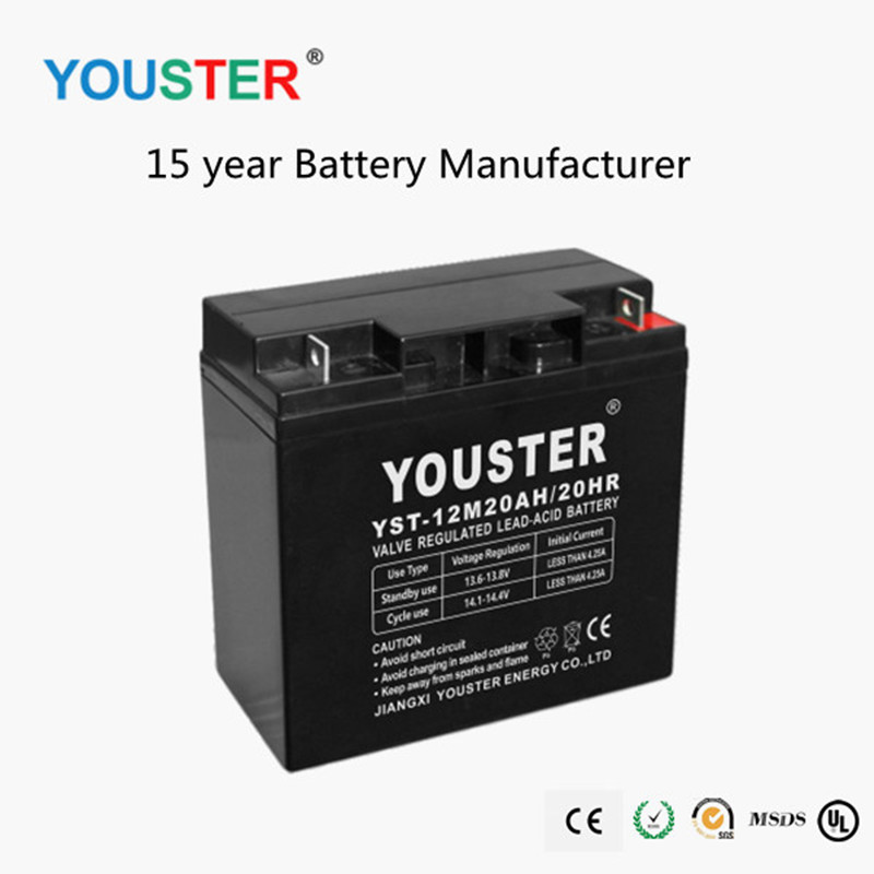 Groothandel aangepaste zonne-energie batterij 12v20ah zonne loodzuur batterijen