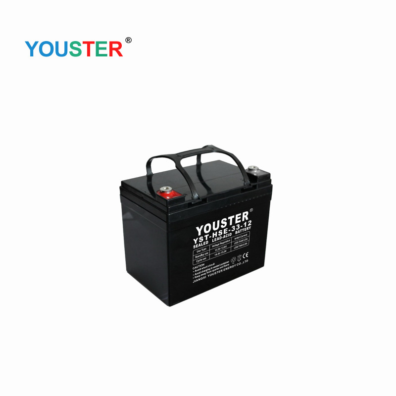 Zonne-energie opslag diepe cyclus batterij 12V33Ah loodzuur batterij