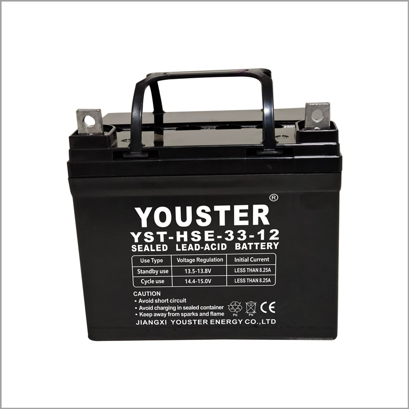 Zonne-energie opslag diepe cyclus batterij 12V33Ah loodzuur batterij