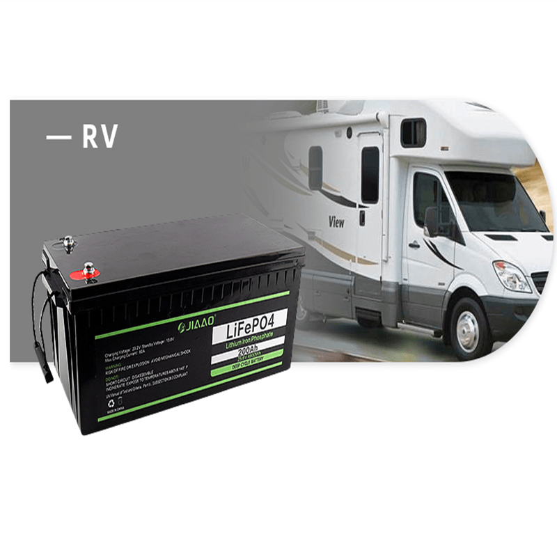 LiFePO4 bateria 12V 200Ah Lithium Ijzer Batterij Pack Licht Gewicht 12 v 200 ah LiFePO4 Batterij lange cycluslevensduur voor rv camper