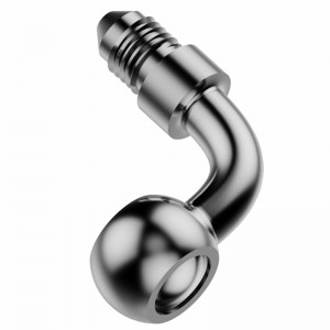 Aluminium Banjo adapter Bolt AN Remfitting Fabricage