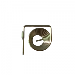 Batterij negatieve veer