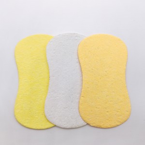 Aangepaste cellulose spons bad cellulose spons voor kits body bad spons borstel