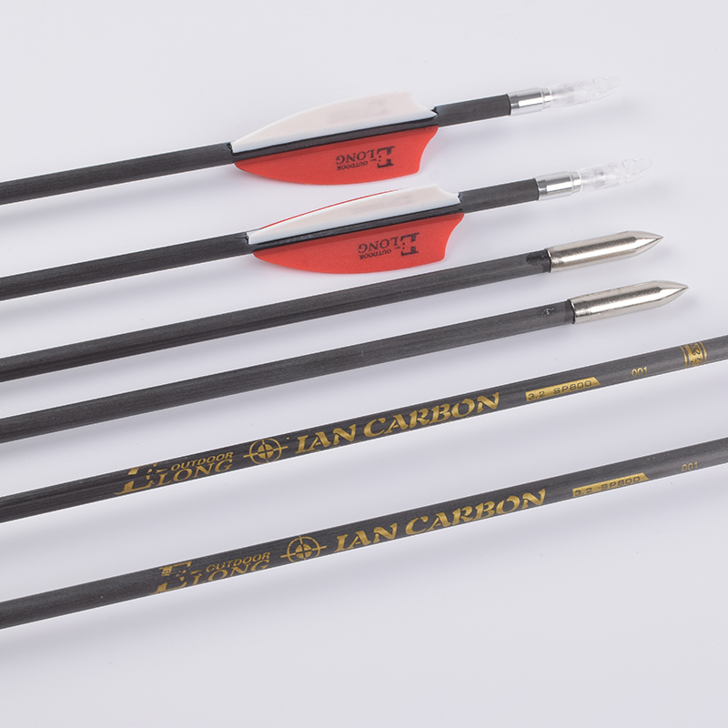 3.2mm Zuivere Koolstofpijl voor Boogschutters