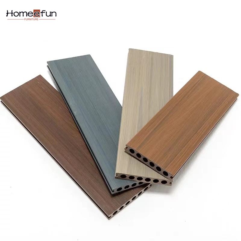 2022 Moderne Hete Waterdichte Houten Plastic Samengestelde Outdoor Decking Gemakkelijke Installatie Wpc Decking Vloerpaneel Product