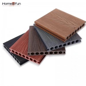 2022 Wpc 3d Reliëf Vloeren Houten Graanplanken Anti Slip Plastic Houten Samengestelde Decking Outdoor Tuin Vloeren Deck