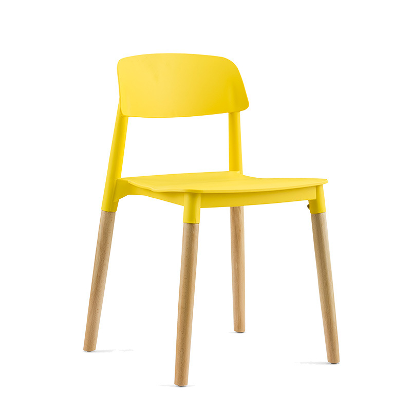 Groothandel uitstekende kwaliteit stoel meubels houten eetkamerstoel plastic lederen kussen tropische eetkamerstoel