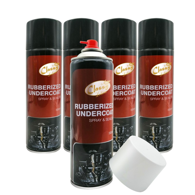 Snel drogende auto ondervocht verf rubberen ondercoating aerosol spray