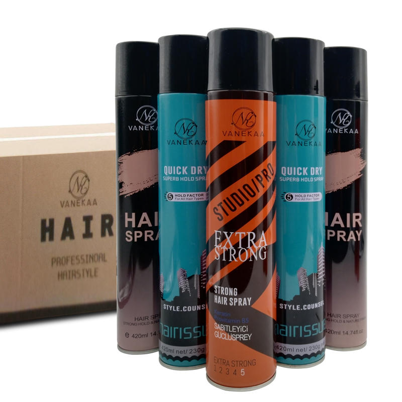 Private Label Langdurige haarspray Natuurlijke haarspray