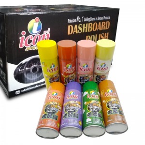 Auto Silicone Dashboard Polish dashboard spray wax auto polish