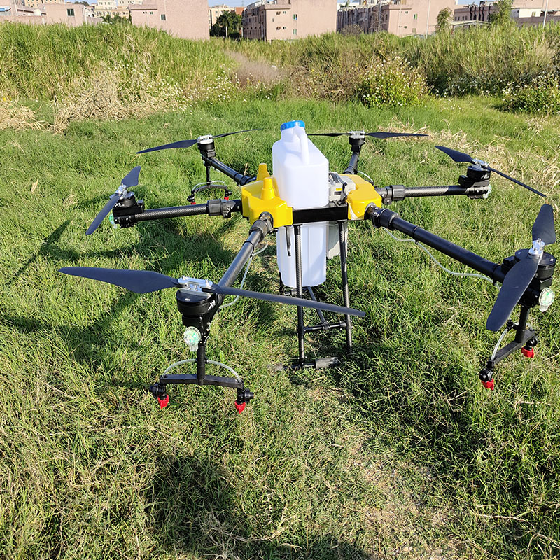 6-assige 30L plug-in bemestingsdrone landbouwspuitdrone landbouw