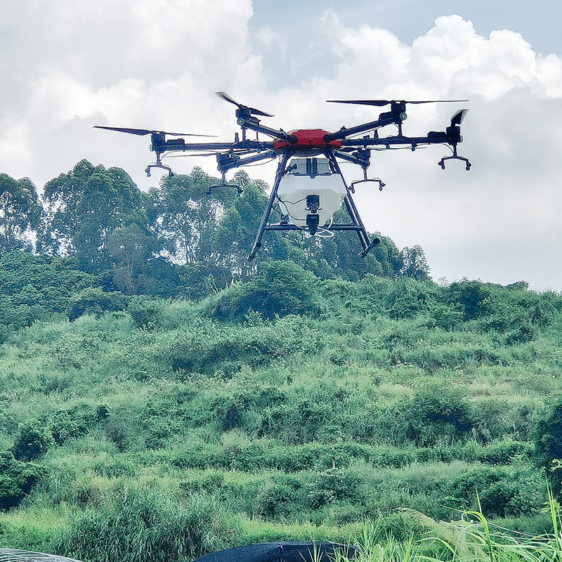 6 Axis 60L meststoffen drone landbouw spuiten drone landbouw