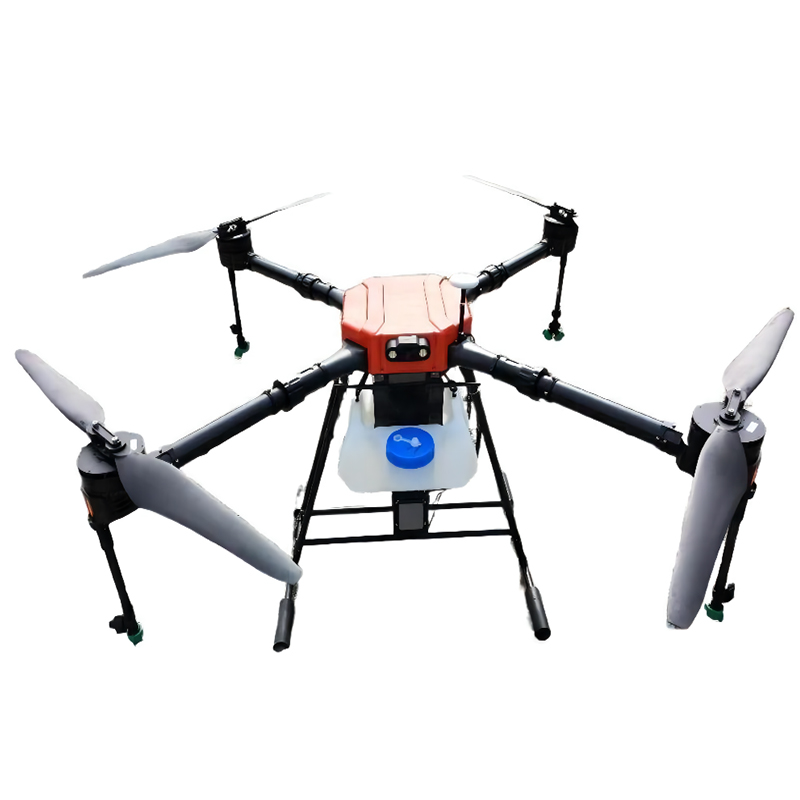 4 Axis 16kg Bevruchting Drone Agricultural Spraying Drone Agriculture