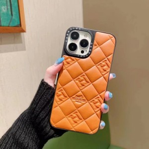 Sheepskin Personality Phone Case Geschikt voor Apple, Samsung, Huawei, Xiaomi en andere mobiele telefoons, iPhone14 Modieuze rooster Lingwen Telefoonbeschermend leren hoes, soft shell ontwerp rond, comfortabele handgevoel, goede valweers...