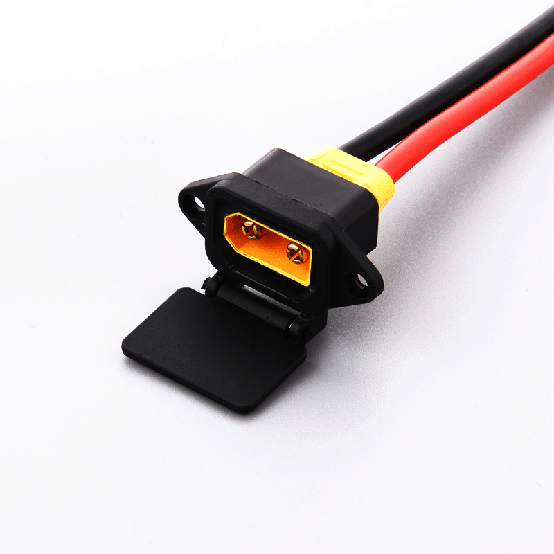 RC Batterij Koperen Kabel Amass XT90 XT60 XT30 T-Plug Connector Mannelijke vrouwelijke plug met 12AWG 14AWG Siliconen Harness Draadaanpassing