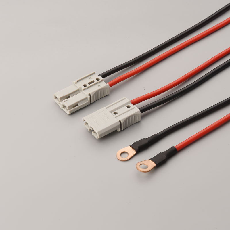 50A Elektrische Schakelaar van de Ladekabel van de vorkheftruckbatterij voor Anderson Plug Lead aan Lug M8 Terminal Harness Wire