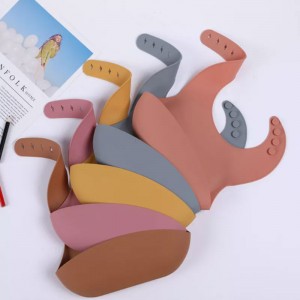 Baby Bibs Siliconen slabbetje verstelbare waterdichte tafel van het table toediegang slabbetjes