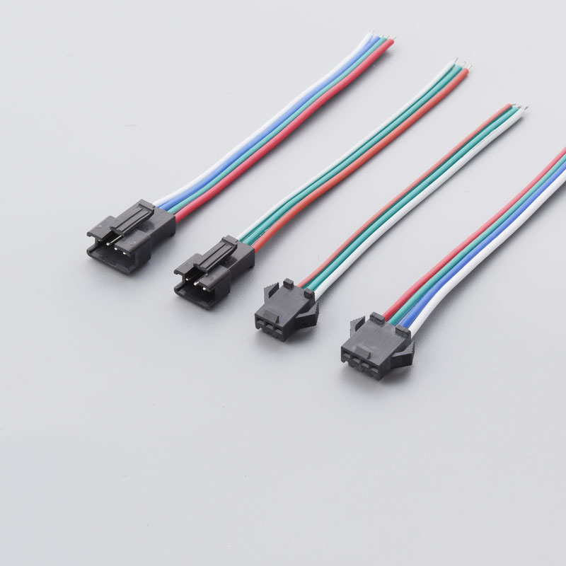 SM2.5mm Terminal Draad 2.54 Pitch Car Electronic LED lichtere kabel SMP-02V-BC SMR-02V-B Elektrische harnaslijnaanpassing
