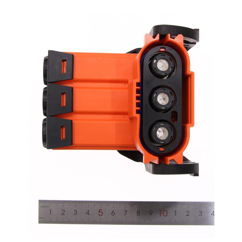 NIEUWE ENERGIE VOERTUIGEN Hoge stroomaansluiting 200A 3 Pin elleboogstekkerhandgreep connector