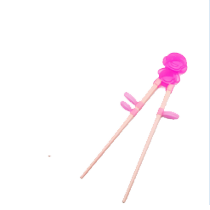 Siliconen baby eetstokjes peuter kinderen baby eetstokjes cartoon training eetstokjes