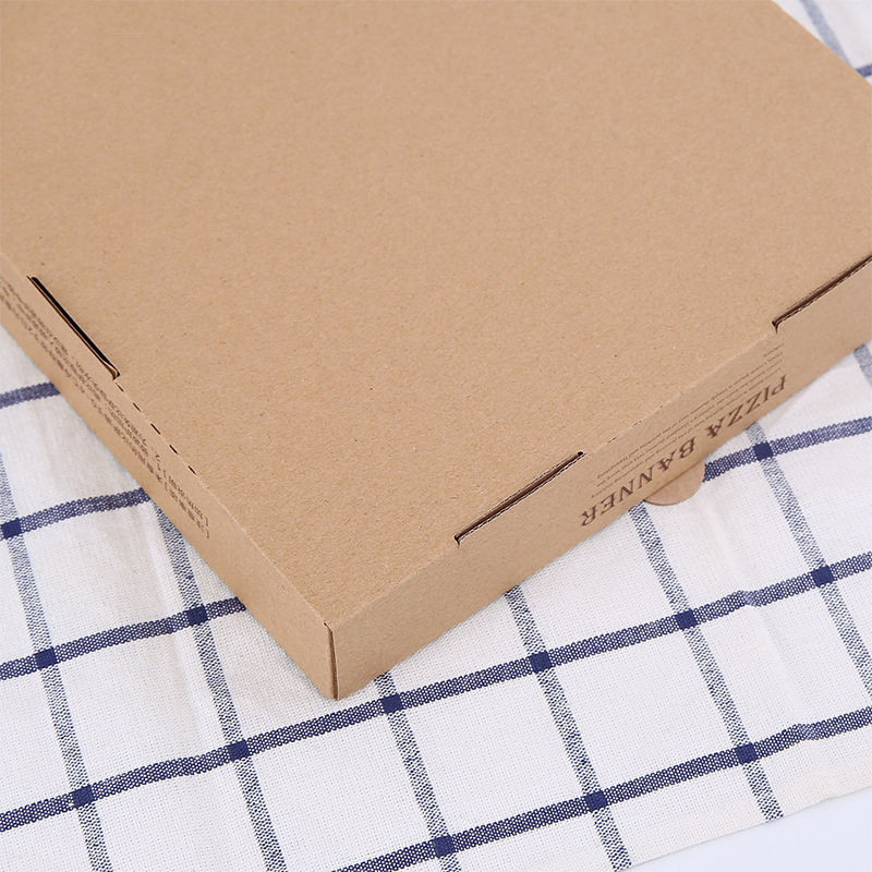 7/9/12 inch China rechthoekige pizzabox, biologisch afbreekbare aangepaste doos voor pizza