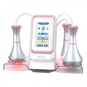 Vetreductie 80 K Ultrasone draagbare 3 in 1 RF Vaccum Slimming echografie Radiofrequentie Cavitatie 80K
