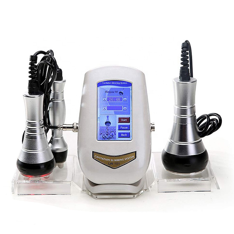40K Cavitatie RF Slankmachine, gezichtsmassager machine draagbare gezichtshuidverzorging lichaam hervorming gereedschappen multifunctionele schoonheid salon apparatuur huid t-eighting rimpels reducerend apparaat