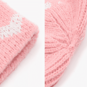 Reflecterend garen Jacquard gebreide hoed