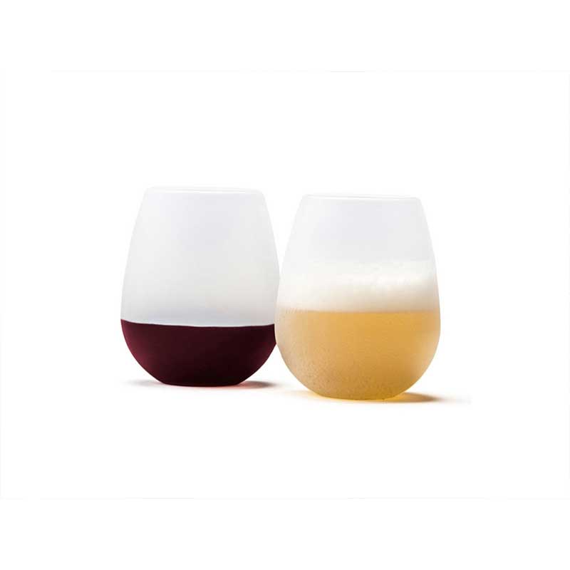 Buiten Siliconen Wine Glasses Unbreakable Silicone Cups voor reispicknick