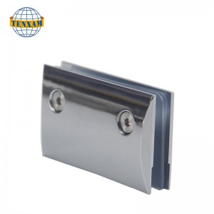 Dubbele gat cambered 0 graden glazen klem