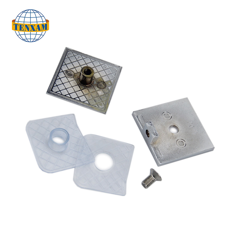 Enkel gat cambered 0 graden fixing klem