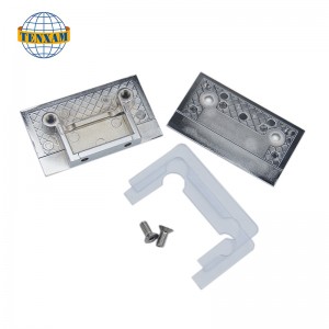 Dubbele gat cambered 180 graden fixing klem