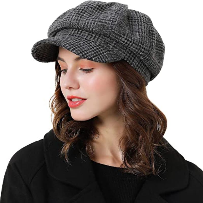 Vrouwen baret krantenjongen hoed Franse cap klassieker herfst lente winter hoeden