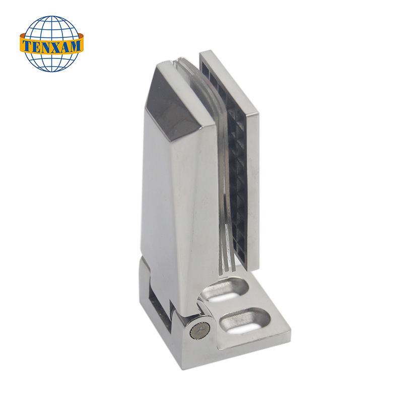 Enkele rand van 90 graden glasklem