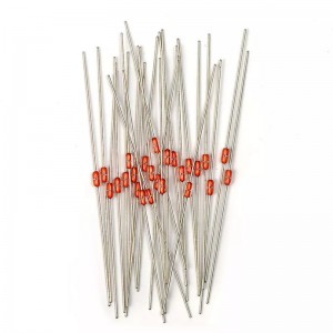 MF58 Glas ingekapseld glas gecoate thermistor temperatuurmeting NTC thermistor