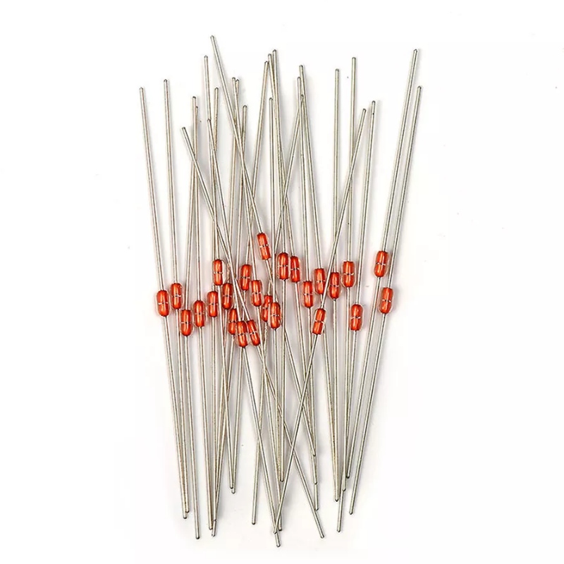 MF58 Glas ingekapseld glas gecoate thermistor temperatuurmeting NTC thermistor