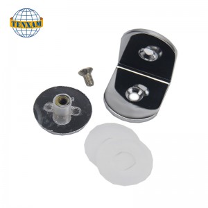 Enkele zijbal 90° bevestigingsclip