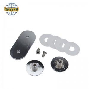 Dubbele bal 180 graden fixing clip