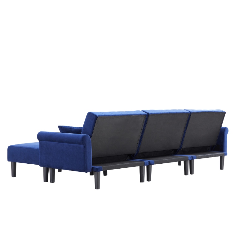 Stoffen sectionele bank woonkamer bank bed