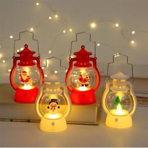 Handgebrachte kerstsfeerlichten