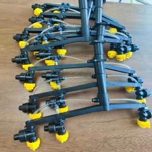 Het drukmondstuk van agrarische UAV, eennieuw model, is met een goed effect online geplaatst